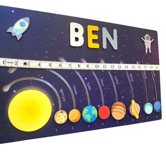 Solar System Personalized Name Puzzle BEN - Picture 5 of 5